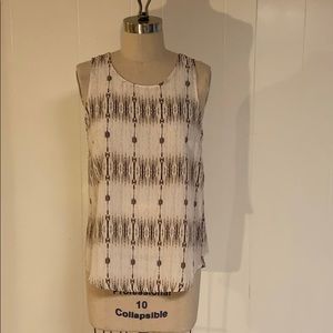 Cynthia Rowley silk sleeveless top